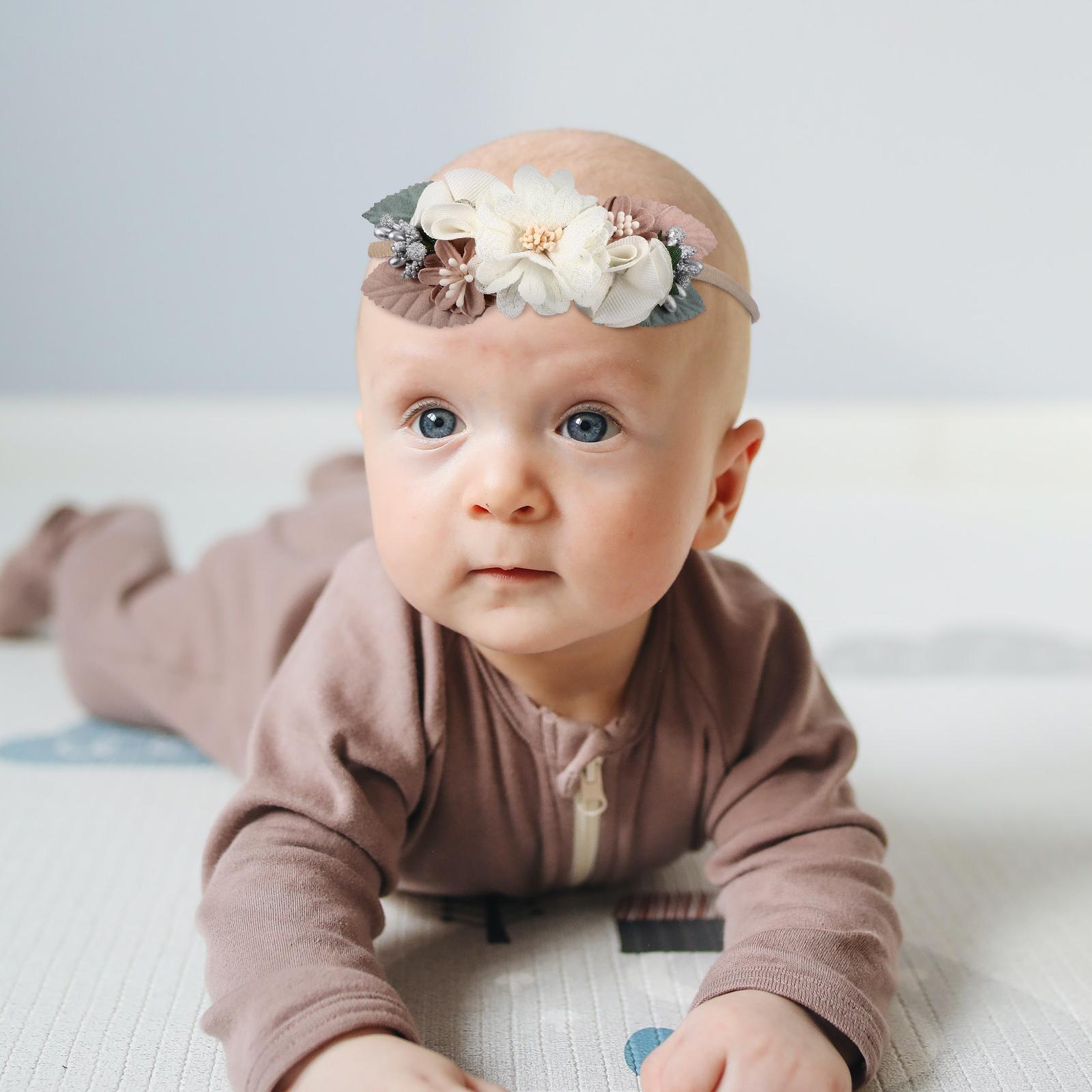 Pearl Hair Accessories Rhinestones Girl Baby Headwear Creative Band