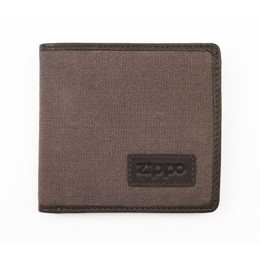 Zippo Wallet Leather & Canvas
