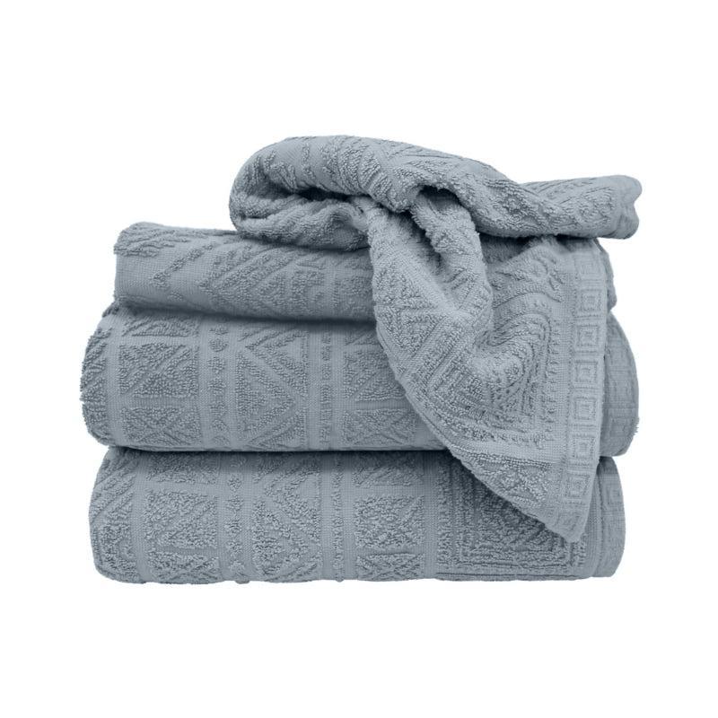 Bas Phillips Persia 4 Piece Prussian Blue Towel Pack