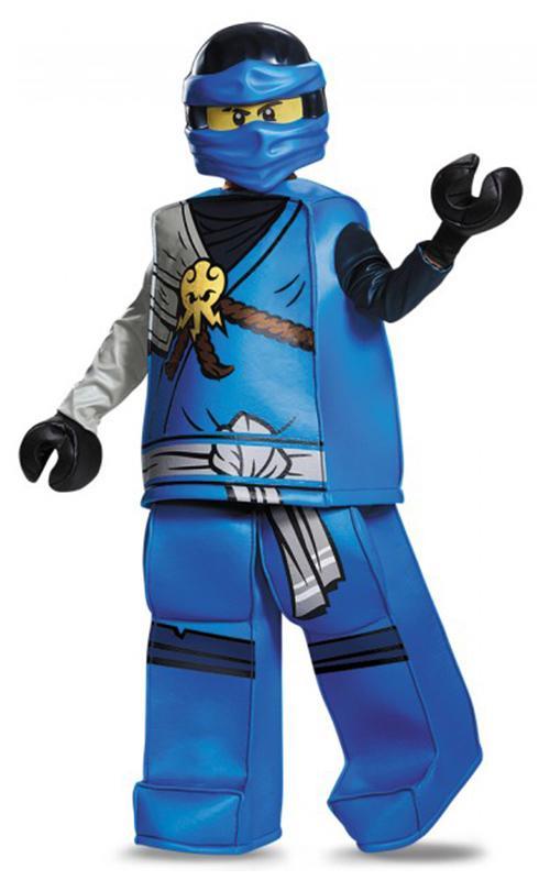 Jay Ninjago Prestige Lego Child Costume-Medium
