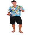 Hawaiian Luau Adult Costume-One Size