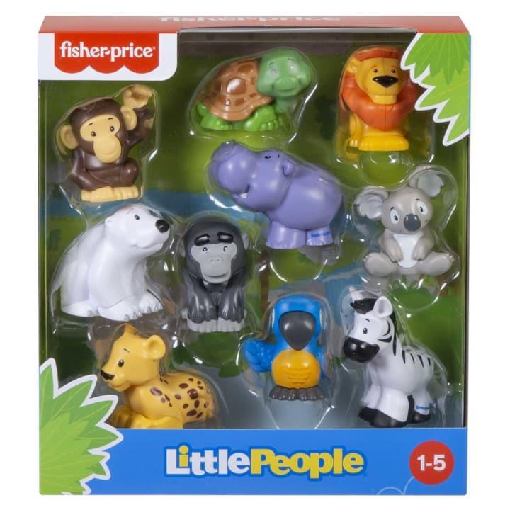 Fisher Price Little People Jungle Animal 10 Pack