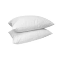 Odyssey Living Quilted Duck Feather Pillow 2 Pack