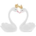 Couple Gifts Resin Swan Statue Wedding Accessories Crafts Small Lovers