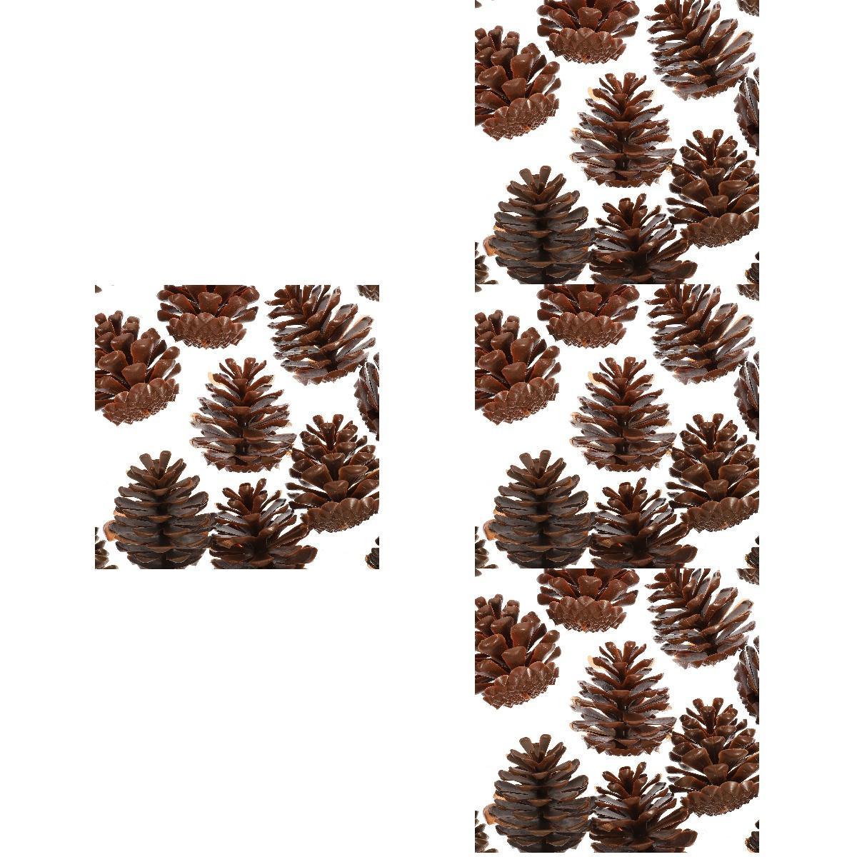120 Pcs Fake Pine Cones Bulk Succulent Decor Christmas Tree Creative Resin Simulation Small Decoration