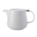 Maxwell & Williams White Basics 600ml Teapot w/ Lid/Infuser Tea Pot/Jug White