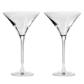 2pc Krosno Duet 170ml Cocktail/Martini Glass Set Drinking Glasses/Barware Clear