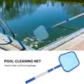 Pool Skimmer Leaves Rake Net Leaf Machine Mesh Bag Tile Cleaner