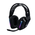 Logitech G733 Lightspeed Wireless RGB Gaming Headset Black USB Headphones Frequency Response: 20 Hz - Detchable Cardioid Unidirectional Microphone 981-000867