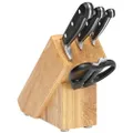 Mundial 5pc Knife Cutlery Block Set Stainless Steel Kitchen Cook/Chef Knives