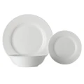 Maxwell & Williams White Basics 18 Piece European Bowl/Side/Dinner Plate Set