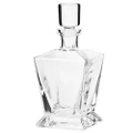 Krosno Legend 750ml Whiskey Carafe/Decanter/Bottle Glass f/ Liquor/Rum/Scotch