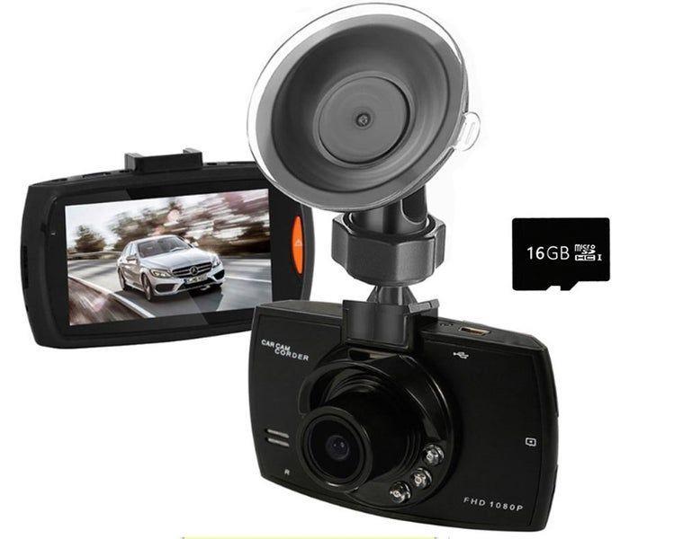 Dash Cam DVR Recorder Camera 1080P 16GB