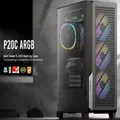 ANTEC P20C ARGB, E-ATX, ATX High Airflow, USB-C, Cable management, 4x HDD/SSD , 375mm GPU, 170mm CPU, 3x ARGB PWM 12CM,Fan Control, Gaming Case