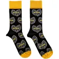 Wu-Tang Clan Unisex Adult Logo Socks (Black/Grey) (7 UK-11 UK)