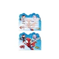 10PC Spidey and Friends Spiderman Invitation Cards Party Supplies Birthday Decorations