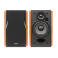 EDIFIER R1380DB 2.0 Professional Bookshelf Active Speakers Brown - Bluetooth/Optical/Coaxial, Line In Connection/Wireless Remote