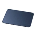 Satechi Eco Leather Mouse Pad 24.9x19cm Working/Gaming Mat Wrist Support Blue