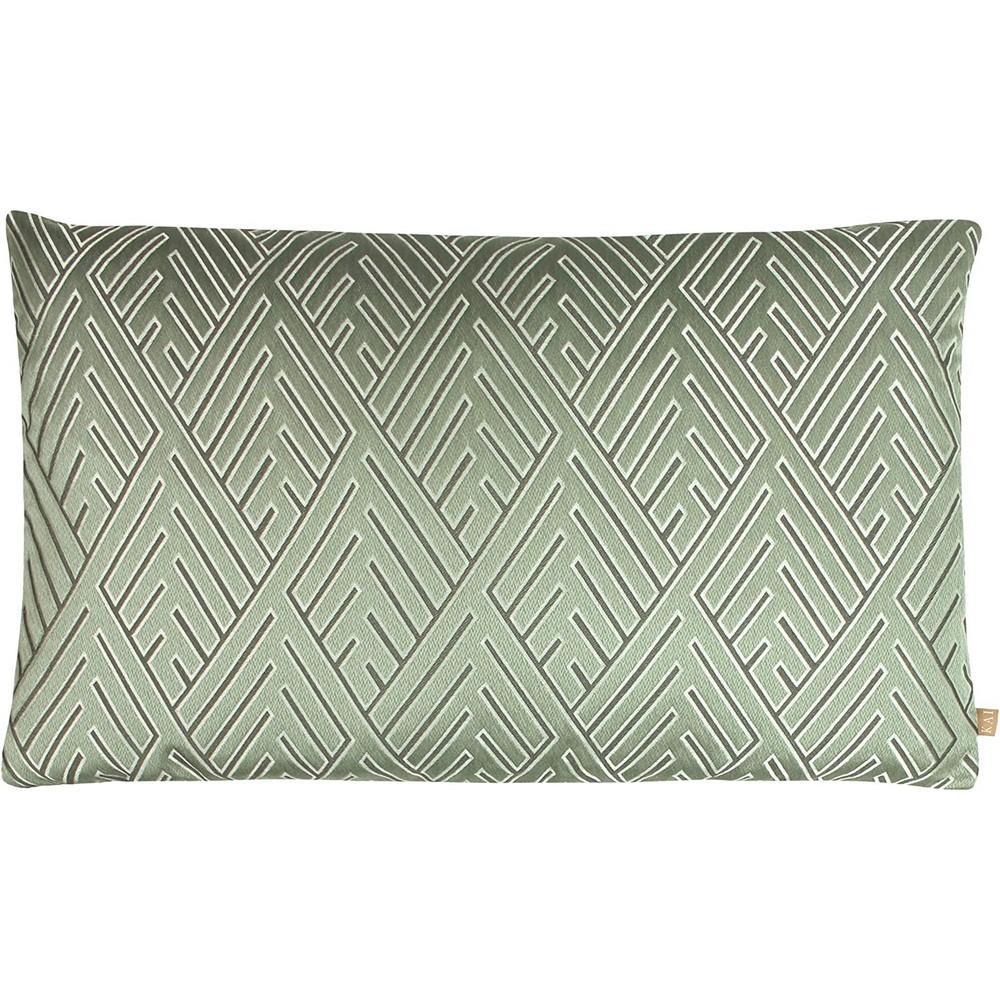 Kai Demeter Geometric Cushion Cover (Mint) (One Size)