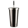 Avanti 500ml Stainless Steel Smoothie Tumbler Insulated Cup w/ Straw Gunmetal
