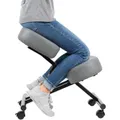 Ergonomic Kneeling Chair Adjustable Stool Home Office Improve Posture Angled Seat