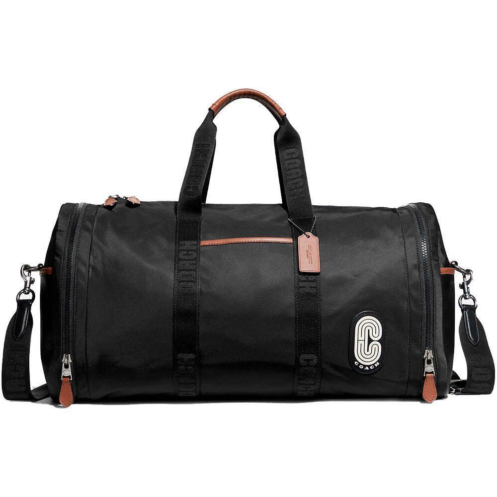 Coach Casual Backpack C9835-QB-BK Black Nylon 50,2 x 23,5 x 27,3 cm - Unisex