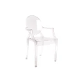 Matt Blatt Set of 2 Philippe Starck Louis Ghost Armchair Replica (Clear) - Afterpay & Zippay Available