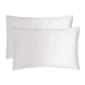 Bamboo Satin Pillowcases, 2 Piece (White) - 48x73cm