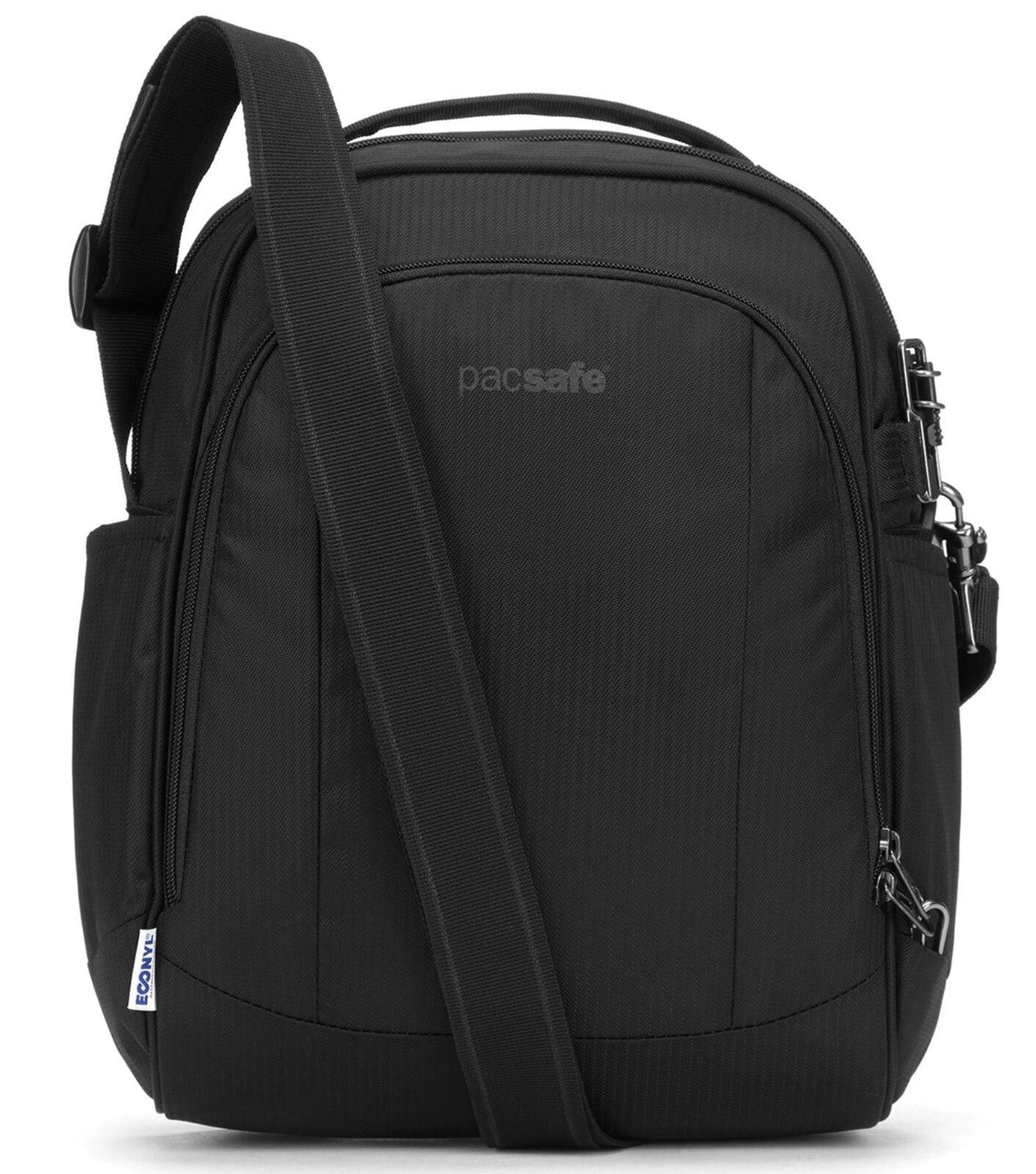 Pacsafe Metrosafe LS250 Econyl Anti-Theft Shoulder Bag - Black