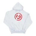 Marvel Womens/Ladies Avengers Assemble Solid A Logo Hoodie (Heather Grey) (L)