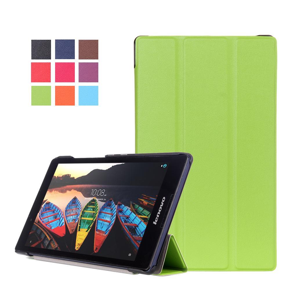 MCC For Lenovo Tab 4 8" Tablet Smart Leather Case Cover TB-8504 F/N/X Tab4 [Green]
