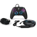 PowerA Advantage Xbox Wired Controller for Xbox Series X|S with Lumectra + RGB LED Strip Bundle
