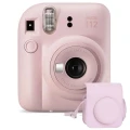 Fujifilm Instax Mini 12 Instant Camera w Case - Pink