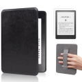 StylePro, Combo Kindle Paperwhite 6.8” case with hand strap and screen protector, black
