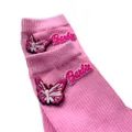 Goodgoods Ladies Girl Pink Barbie Sock Autumn Winter Knitted Warm Stockings Xmas Fans Gifts(Style A)