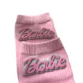 Goodgoods Ladies Girl Pink Barbie Sock Autumn Winter Knitted Warm Stockings Xmas Fans Gifts(Style D)