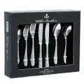 Wilkie Brothers Baxter 42 Piece Cutlery Set Spoon Fork Knife Tea Cafe Dinner