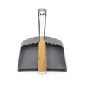 2pc Full Circle Clean Team 35cm Brush & Dustpan Home Cleaner/Sweeper Set Grey