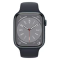 Apple Watch Series 8 Smartwatch - Model AWC-8B, Black, Unisex