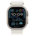 Apple WATCH ULTRA 2 Smartwatch MREJ3TY/A White Golden 1.9" 49mm - Unbeatable Technology for Tech Enthusiasts