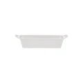 Ecology Signature Porcelain Rectangle Baking Dish Size 31X14cm in White