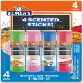Elmers: Scented Clear Glue Sticks - 6g (4 Pack)