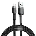 Baseus USB-A to Lightning Cafule Tough Cable 50cm - Gray