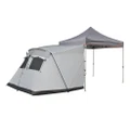 Wildtrak Side Tent 3.0 Outdoor Camping Shelter Accessory For 3m Gazebo Grey