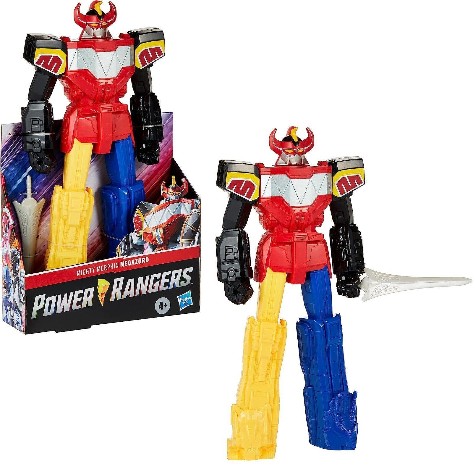 Power Rangers Mighty Morphin Megazord Figure 10 Inch Play Gift Set