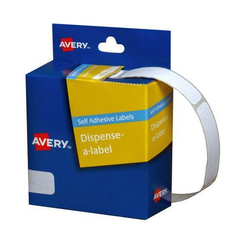 Avery Label Dispenser Rectangle 49x13mm - 550 Labels per Roll