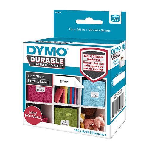 Dymo LabelWriter 25mm x 54mm White Address Labels - 160 Labels per Roll (1976411)