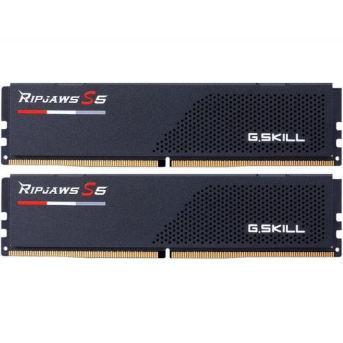 G.SKILL Ripjaws S5 32GB DDR5 Desktop RAM Kit - Black 2x 16GB - 6400Mhz - CL32 -