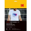 Kodak T-Shirt Transfers Light A4 5 Sheets