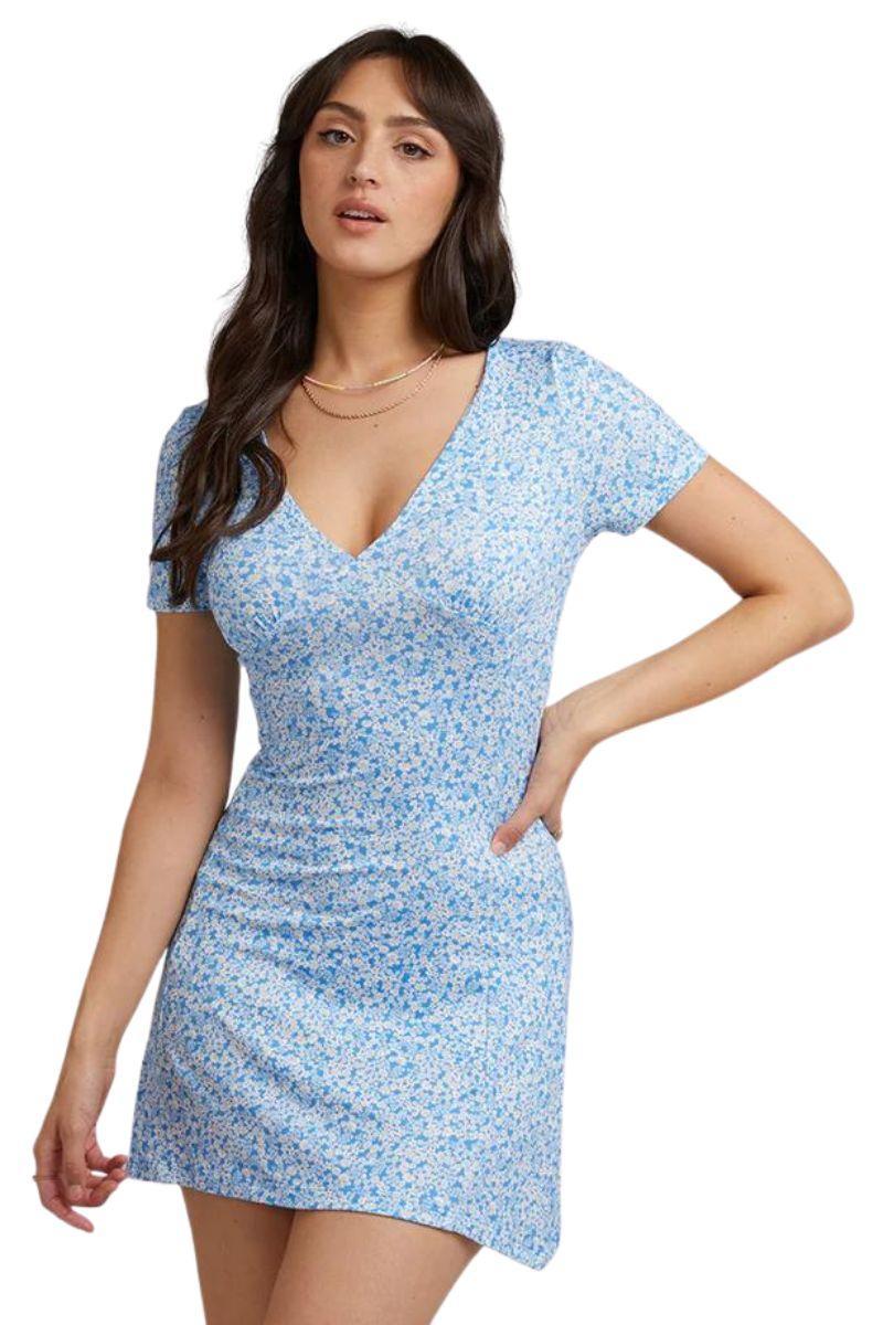 All About Eve | Womens Betty Mini Dress (Blue)
